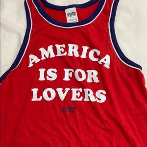 super cute vs pink tank top!